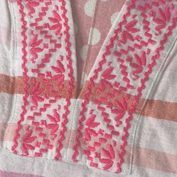 Vineyard Vines Boho Top Size L - Picture 2 of 9